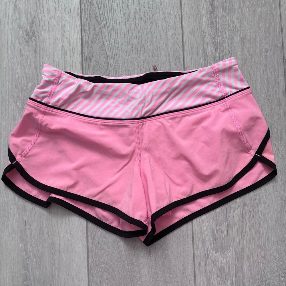 Lululemon pink shorts size 4